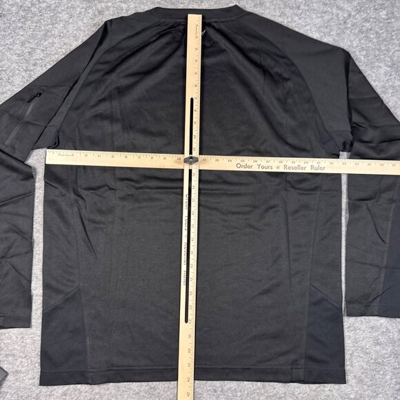 Vaiden T Shirt Mens Large Black Performance Athleisure Tactical Tech - Picture 4 of 13